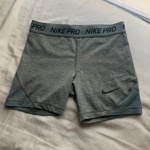 Gray Nike pro spandex. Size XS.